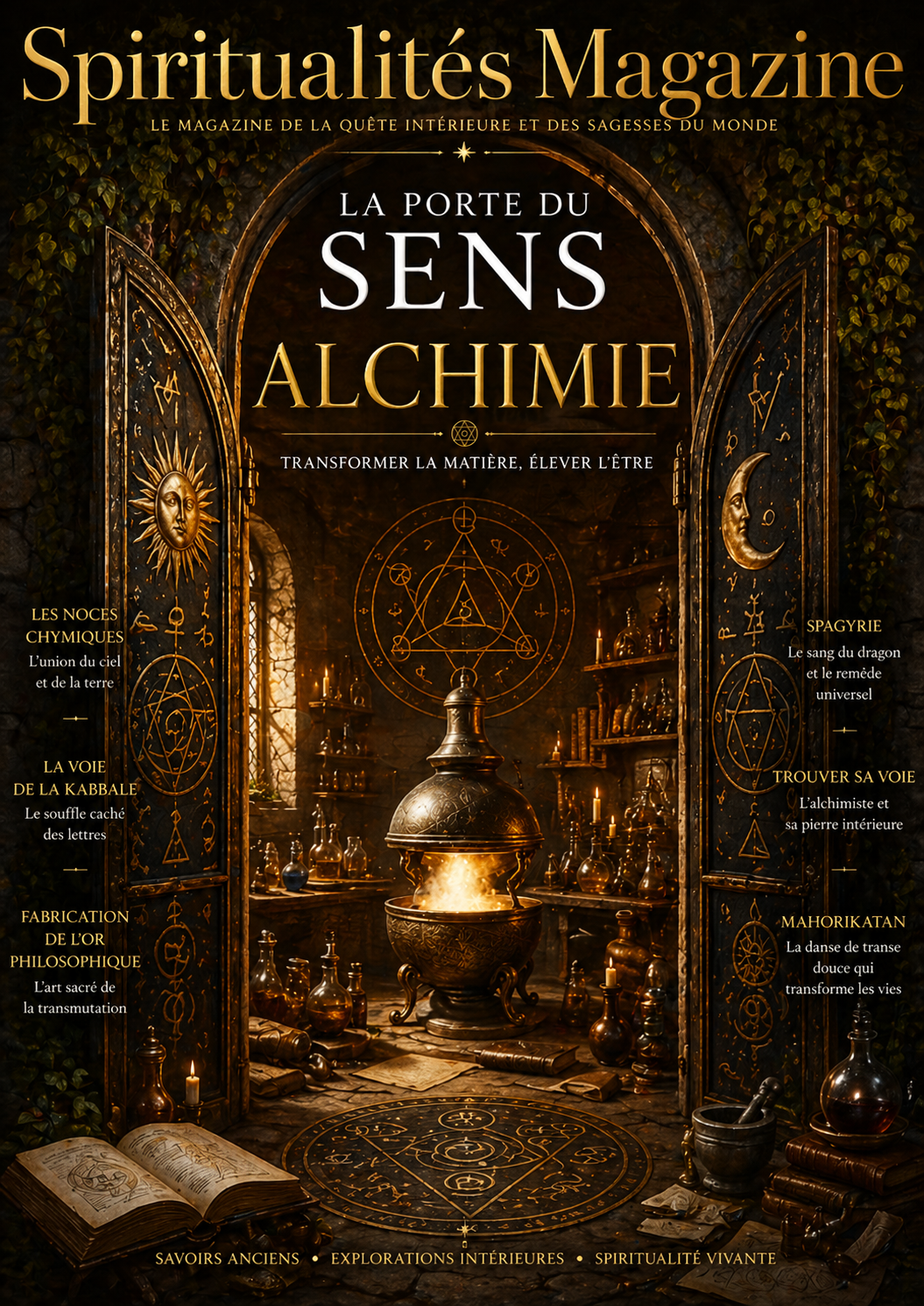 Spiritualités Magazine N°2 Spécial Alchimie e-book 60 pages